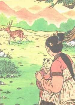 6.  The Deer That Saved Its Rescuer