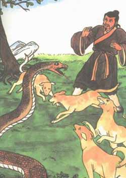 76.  The Litter of Four